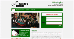 Desktop Screenshot of massinoscassinos.net