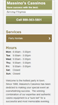 Mobile Screenshot of massinoscassinos.net